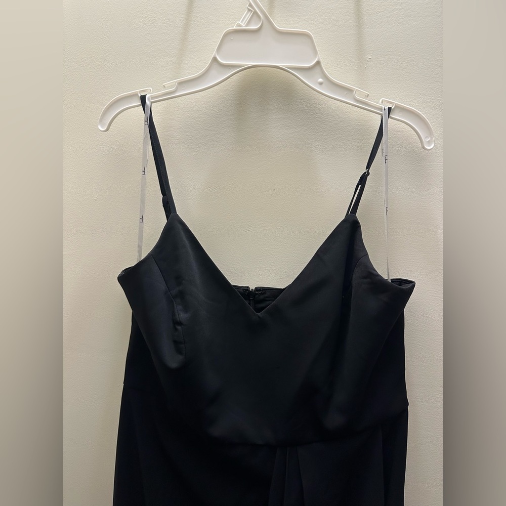 NWT LuLus Black Midi Dress